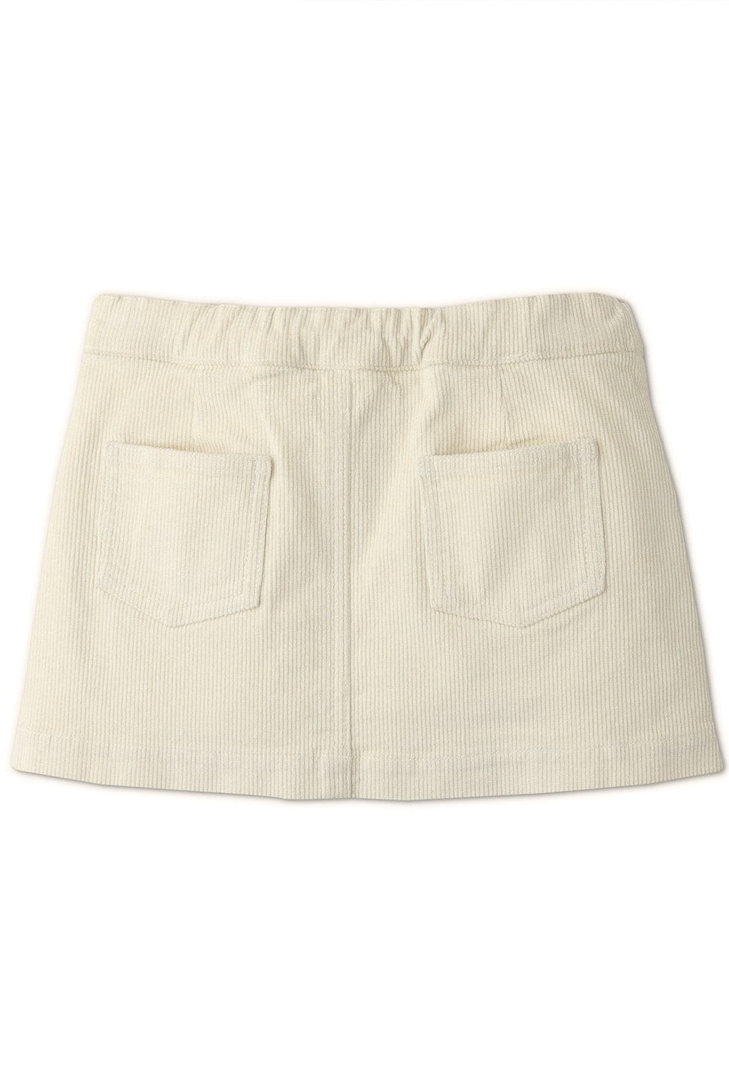 جينجرسنابس تنورة بناتي قماش مضلع بجيوب أوف وايت