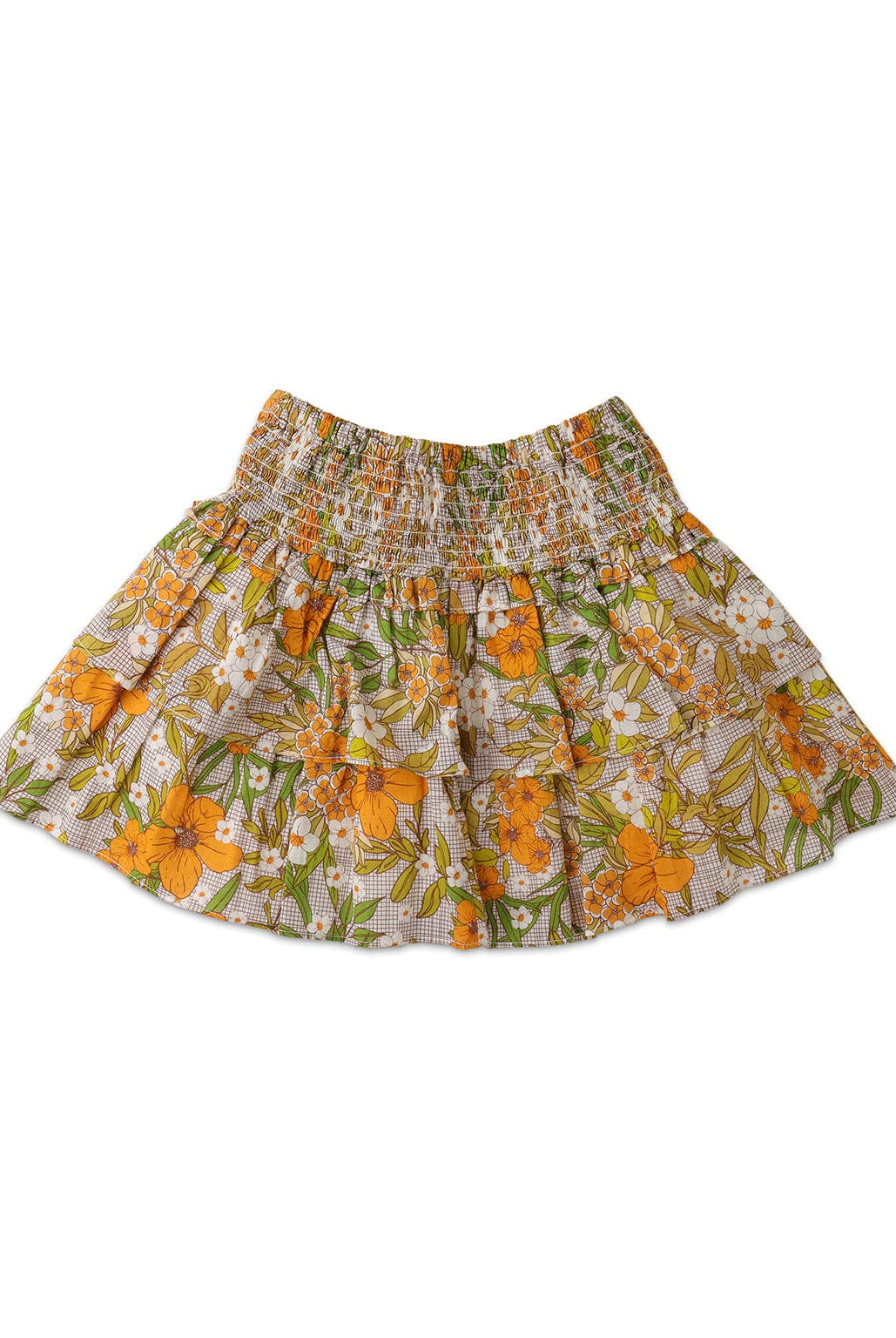 جينجرسنابس تنورة بناتي منقوشة منفوش متعدد الألوان