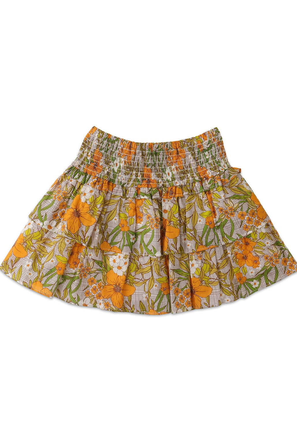 جينجرسنابس تنورة بناتي منقوشة منفوش متعدد الألوان