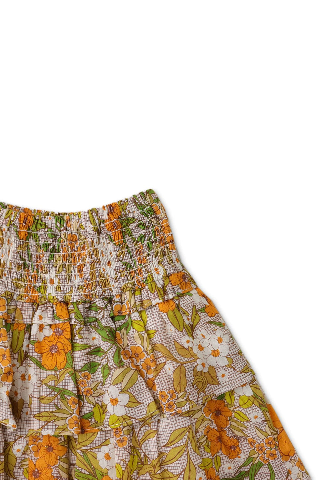 جينجرسنابس تنورة بناتي منقوشة منفوش متعدد الألوان