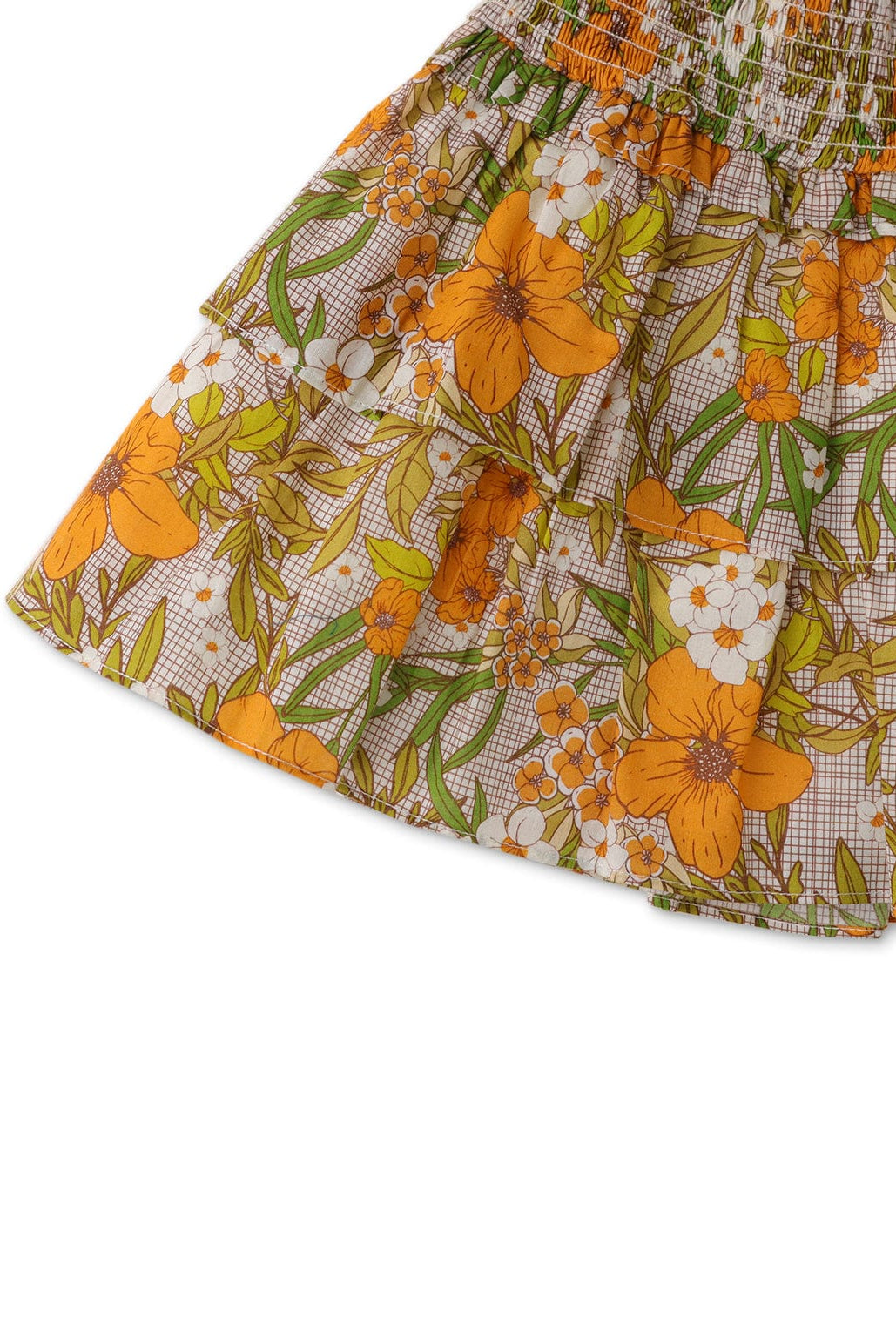 جينجرسنابس تنورة بناتي منقوشة منفوش متعدد الألوان