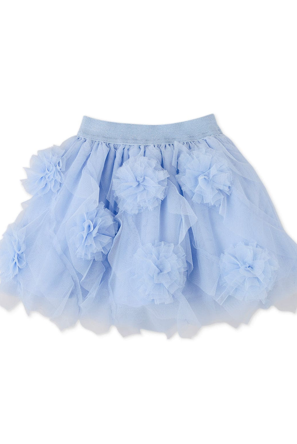 جينجرسنابس تنورة بناتي على شكل ورود أرجواني