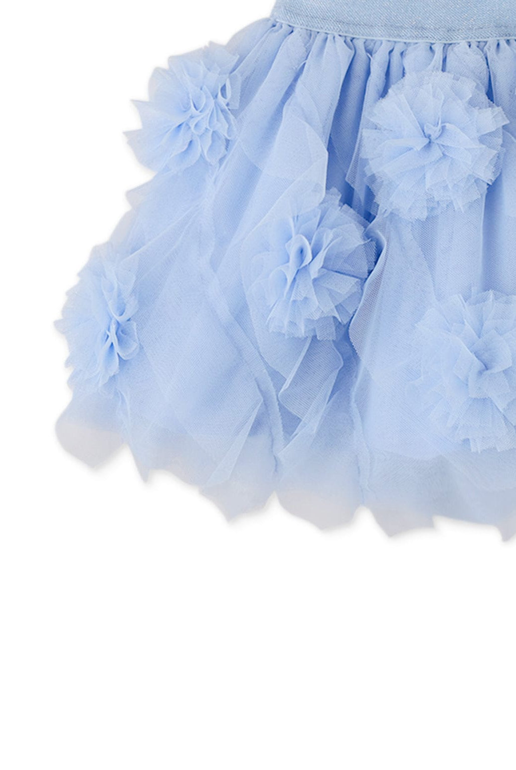 جينجرسنابس تنورة بناتي على شكل ورود أرجواني