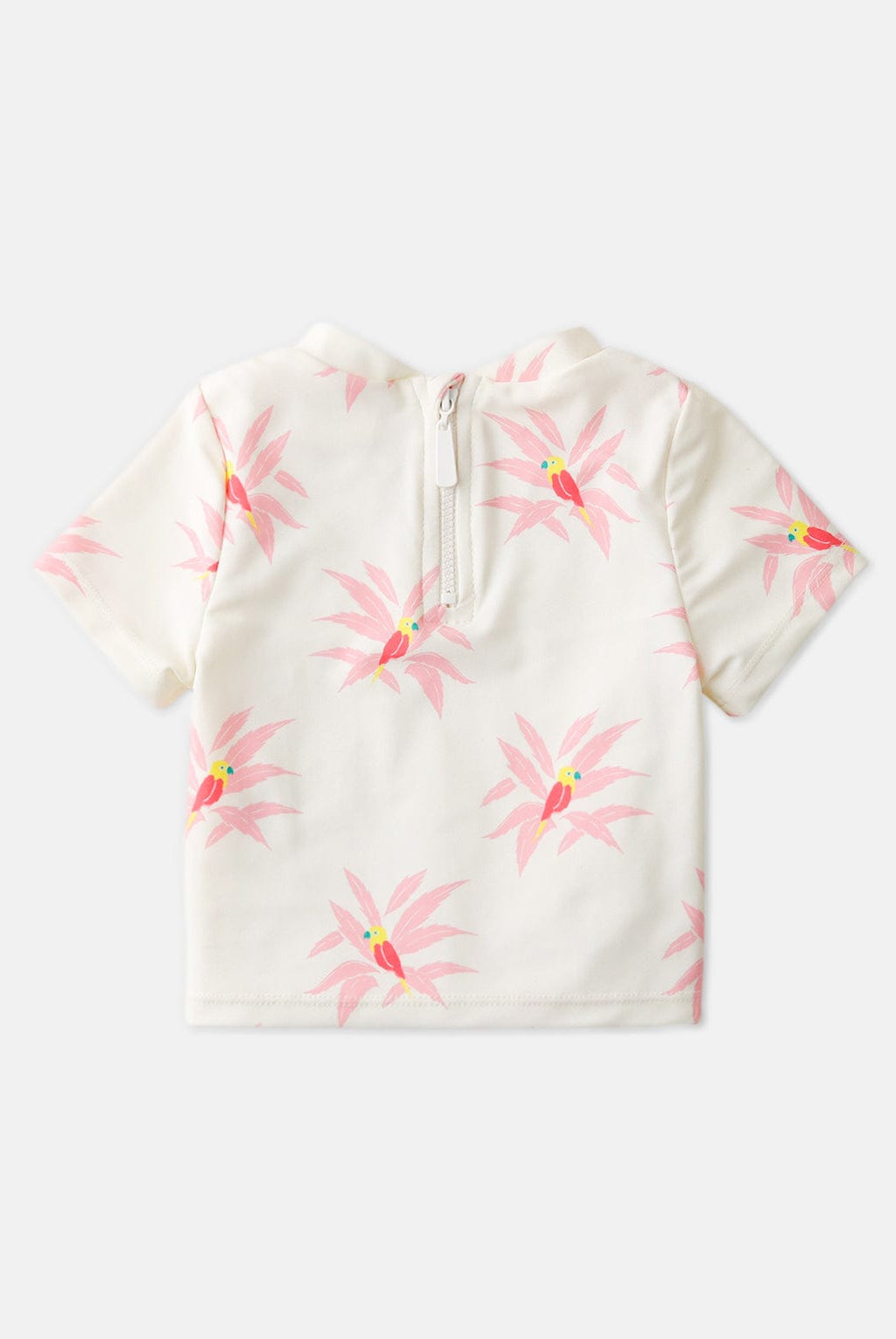 جينجرسنابس تيشيرت سباحة بناتي بطبعة زهور متعدد الألوان