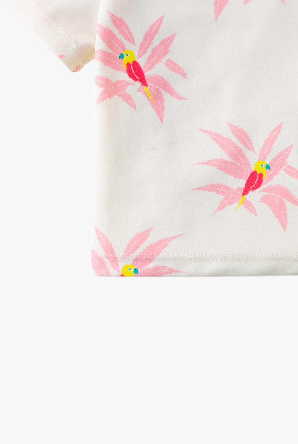 جينجرسنابس تيشيرت سباحة بناتي بطبعة زهور متعدد الألوان