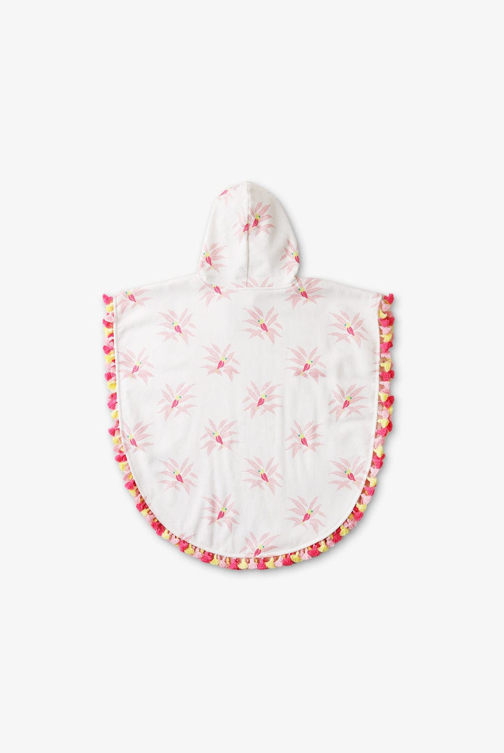 جينجرسنابس منشفة بحر بدون كم وبقبعة بناتي متعدد الألوان