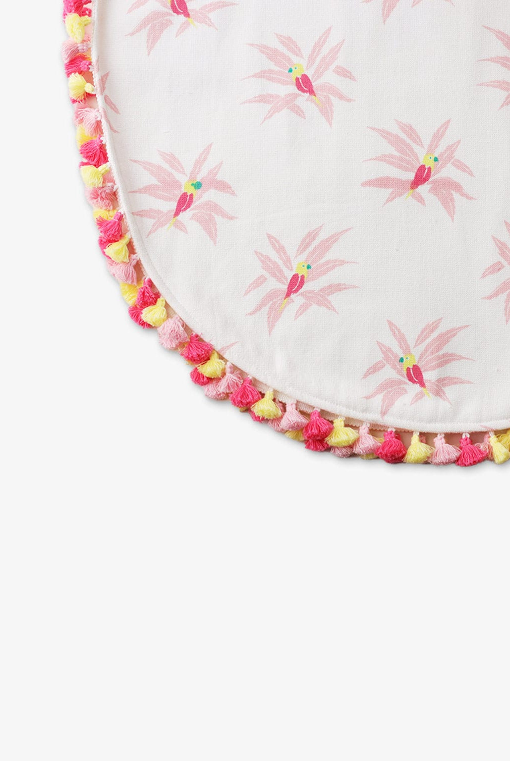 جينجرسنابس منشفة بحر بدون كم وبقبعة بناتي متعدد الألوان