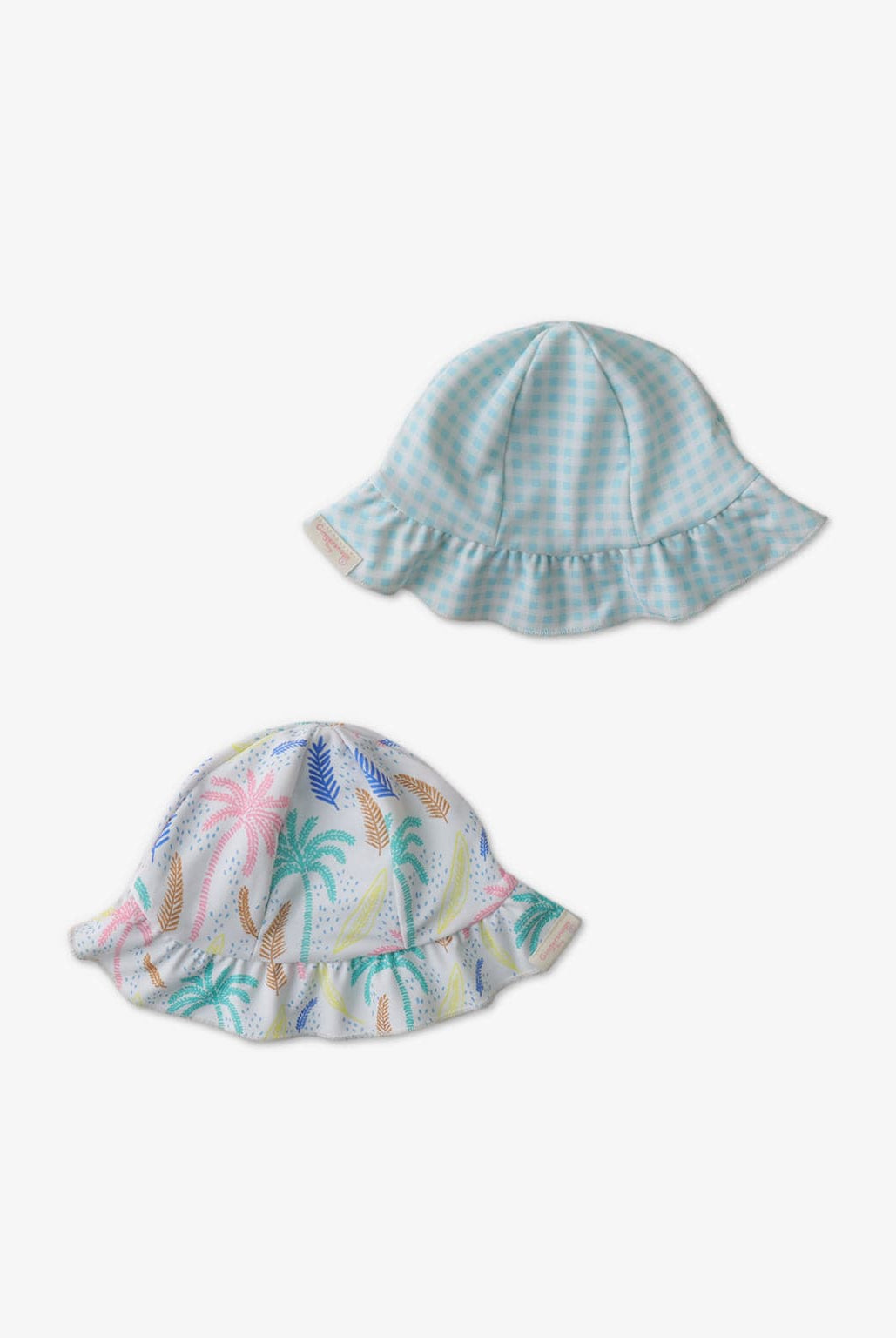 جينجرسنابس قبعة بناتي منقوشة ناعمة متعدد الألوان