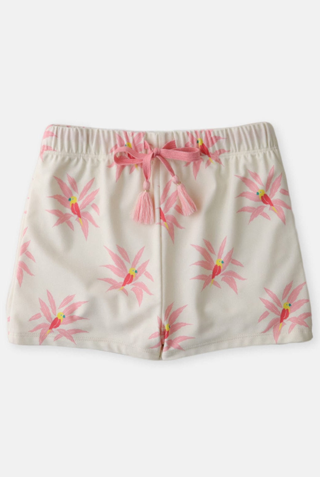 جينجرسنابس شورت سباحة منقوش برباط أمامي بناتي متعدد الألوان