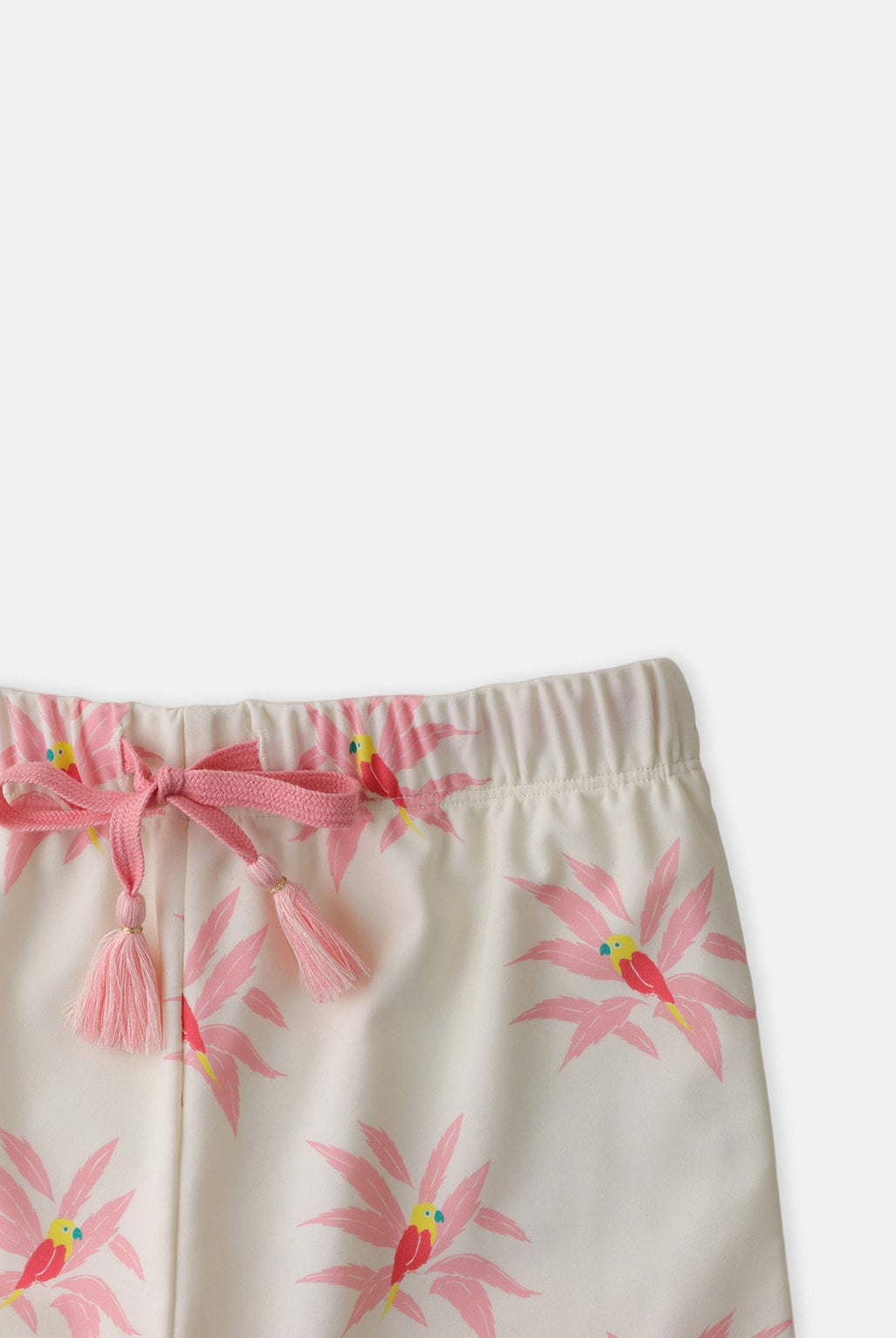 جينجرسنابس شورت سباحة منقوش برباط أمامي بناتي متعدد الألوان