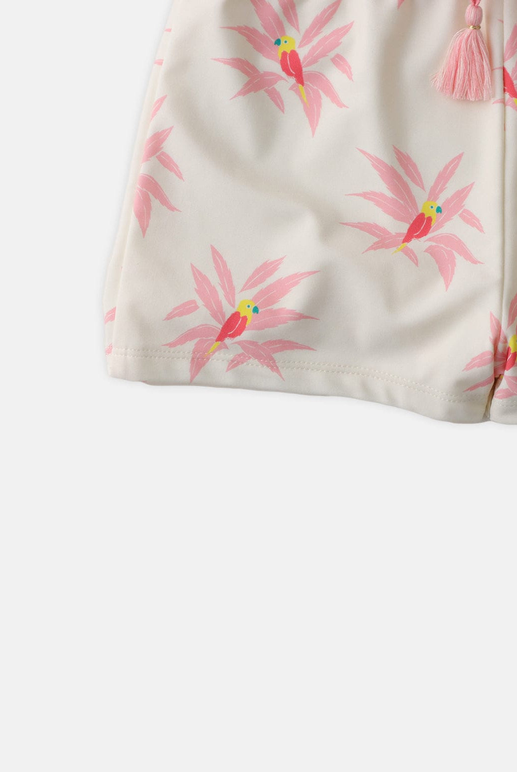 جينجرسنابس شورت سباحة منقوش برباط أمامي بناتي متعدد الألوان