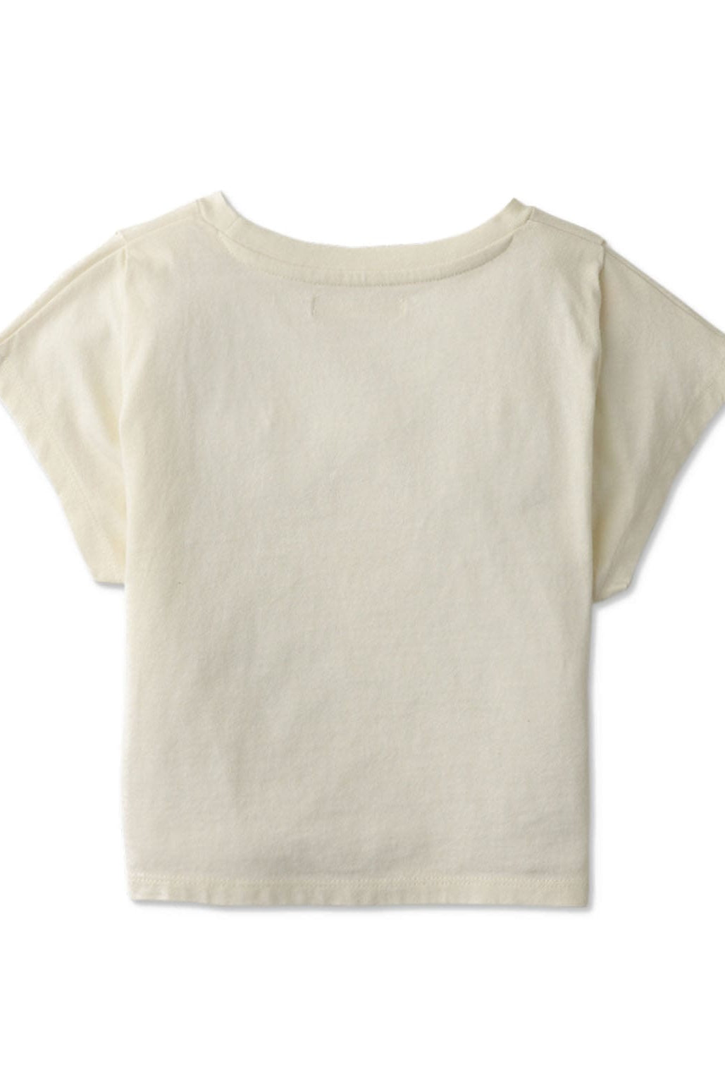 جينجرسنابس تي شيرت بناتي بطبعة ورد أبيض