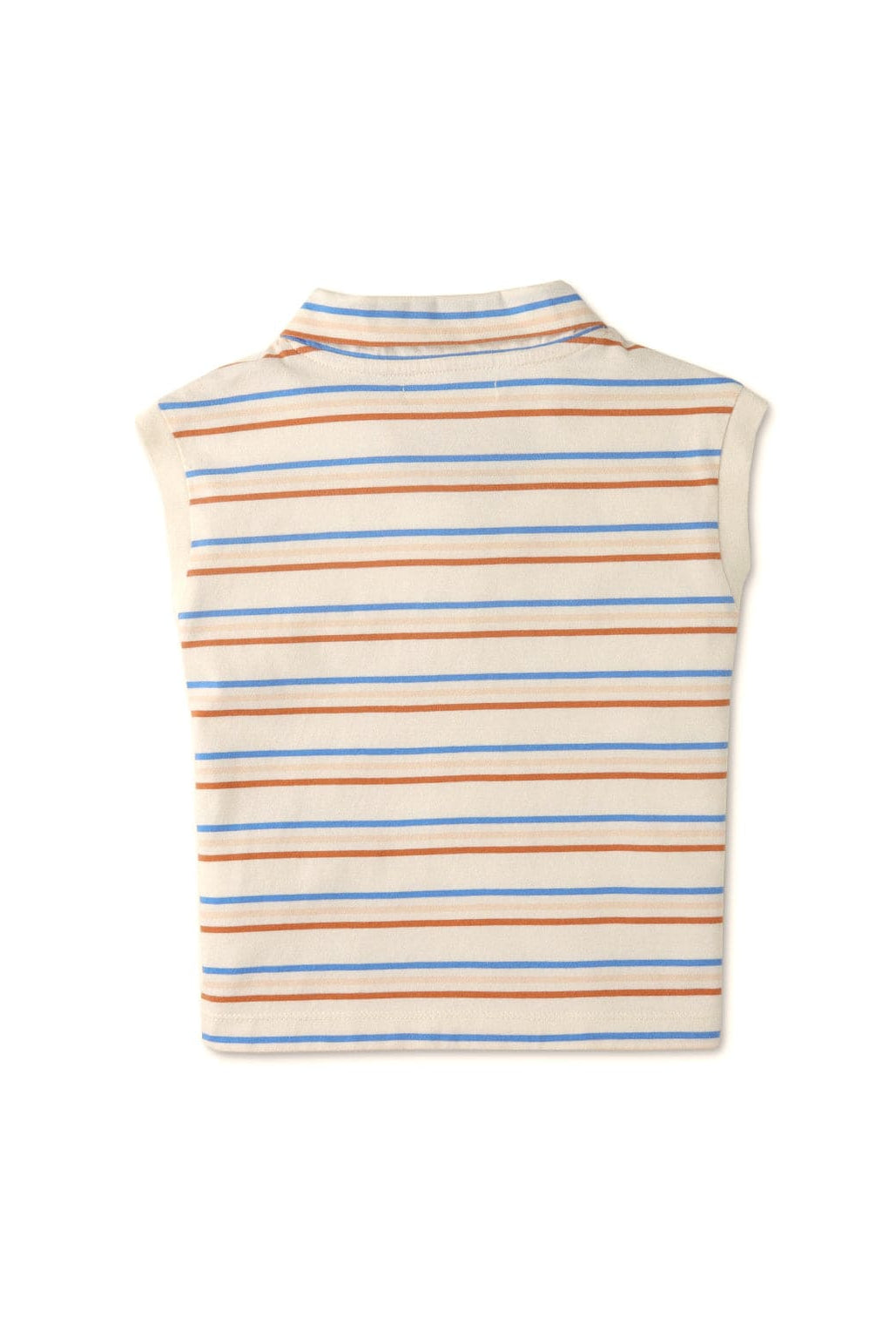 جينجرسنابس تيشرت بناتي مخطط وبربطة عالياقة متعدد الألوان