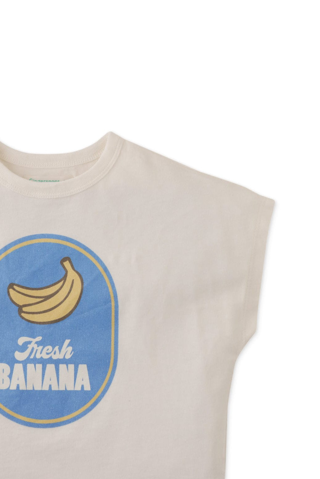 جينجرسنابس تيشيرت بناتي برسمة موز أوف وايت