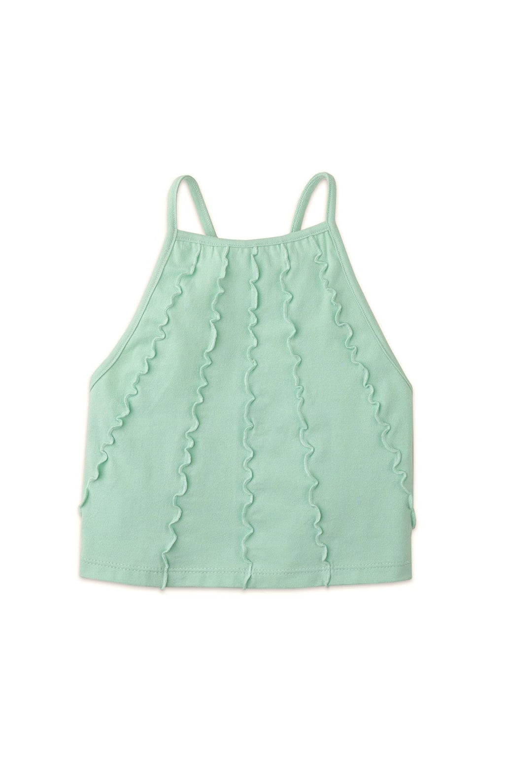 جينجرسنابس تانك توب بناتي بخطوط كرانيش أخضر