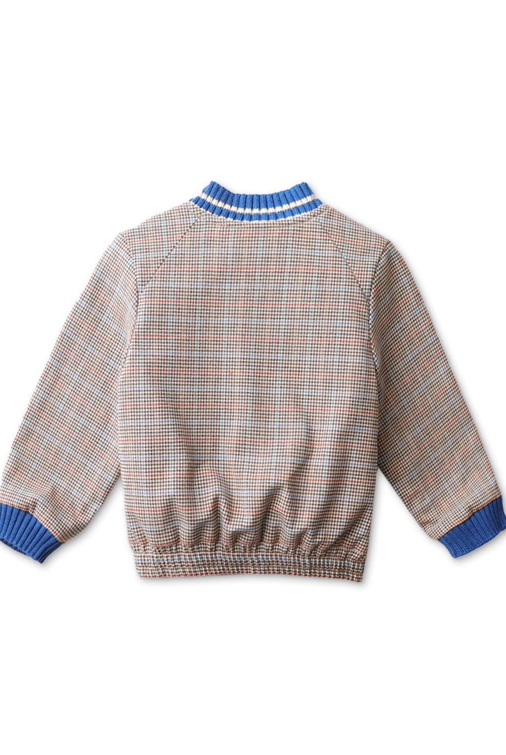 جينجرسنابس جاكيت أطفالي كاروهات بياقة وأساور أكمام مطاط متعدد الألوان