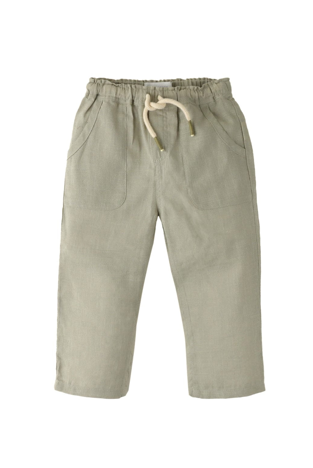 جينجرسنابس طقم بيبي أولاد سادة قميص وبنطلون أخضر