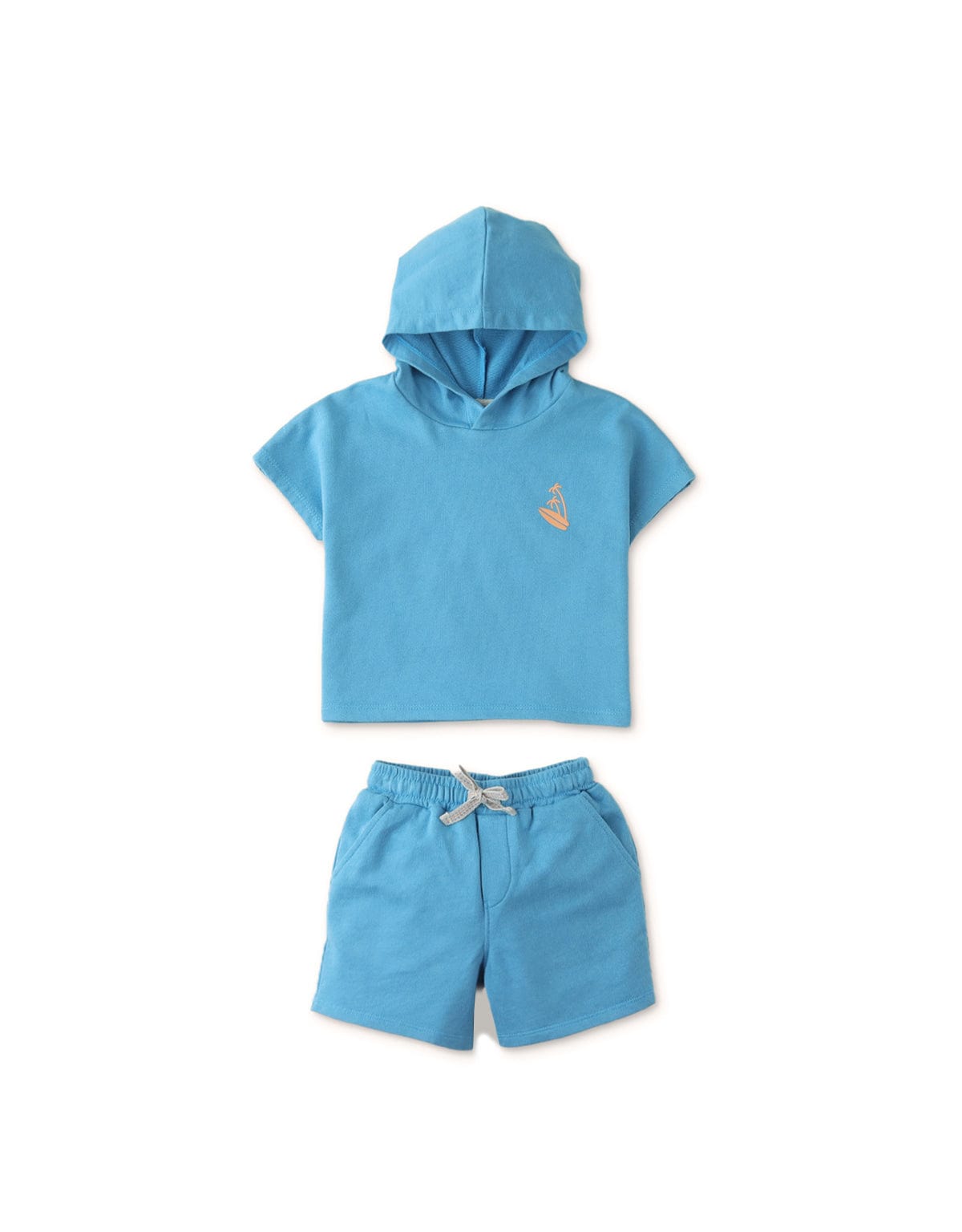 جينجرسنابس طقم شورت للاولاد الرضع بهودي أزرق