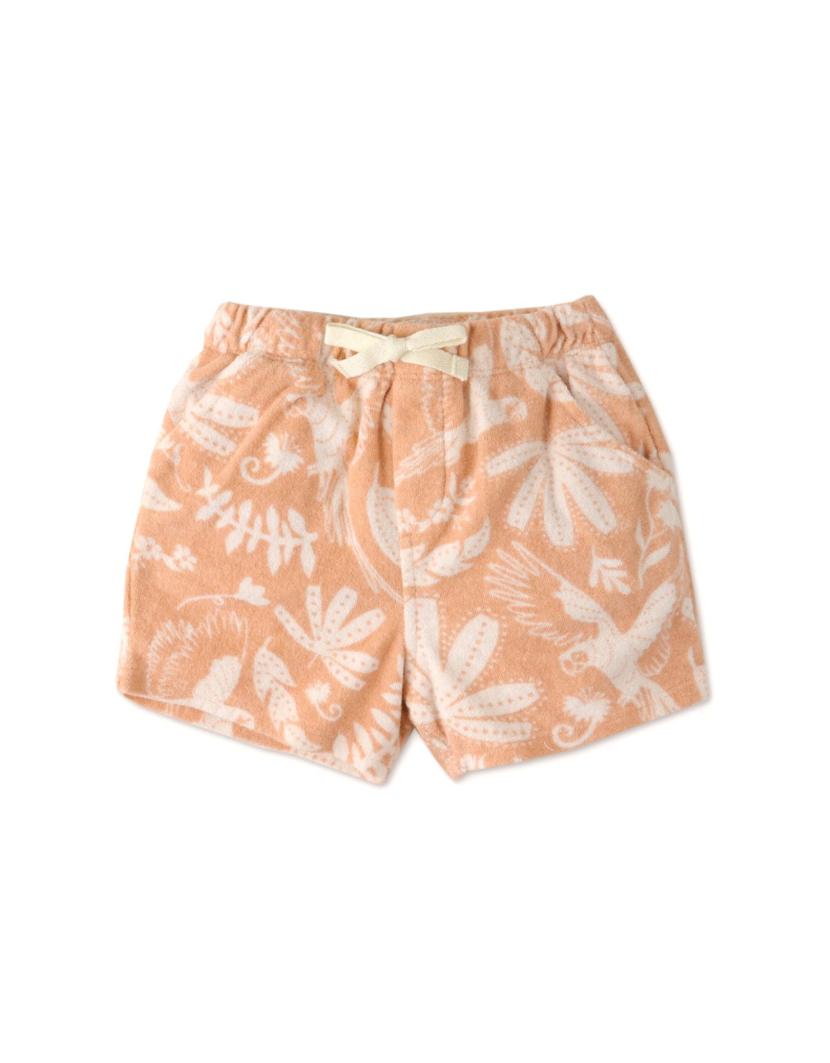 جينجرسنابس طقم بيبي أولاد مشجر قميص وشورت بني