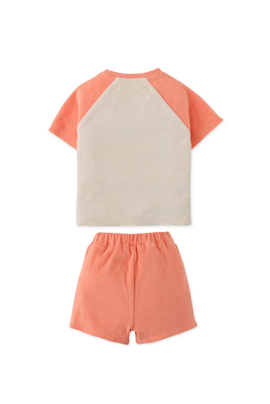 جينجرسنابس طقم شورت بيبي ولادي وتيشيرت نص كم