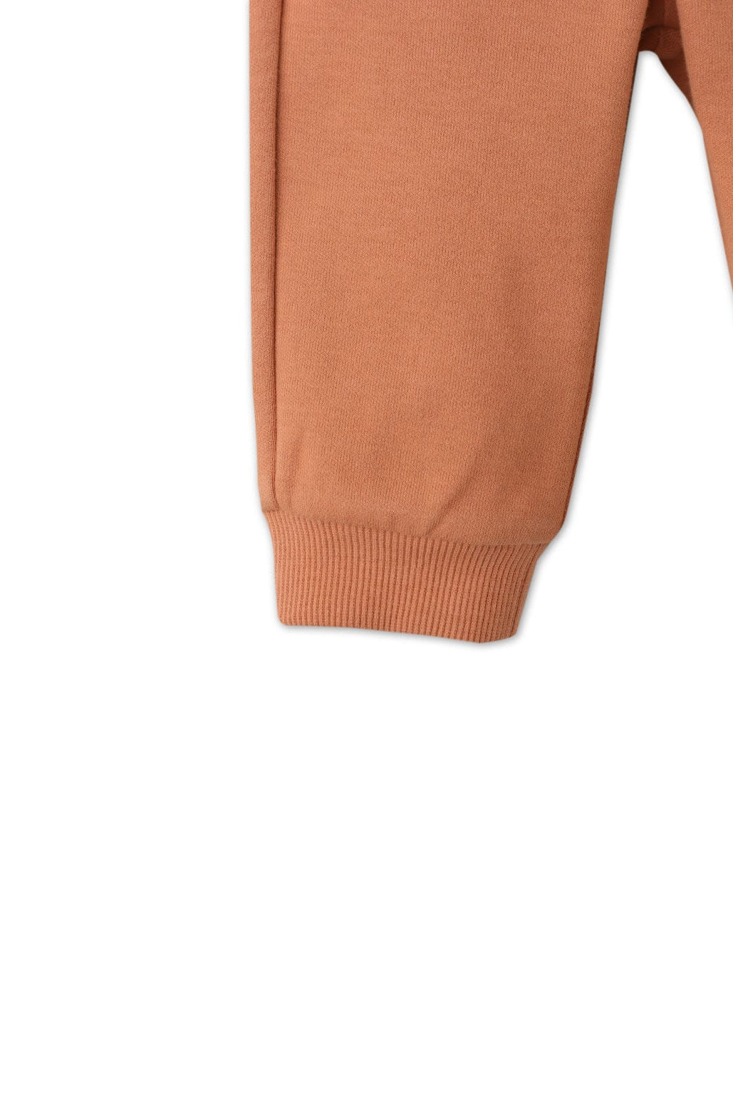 جينجرسنابس بنطلون قطن بجيوب جانبية برباط أمامي ولادي رضع بني