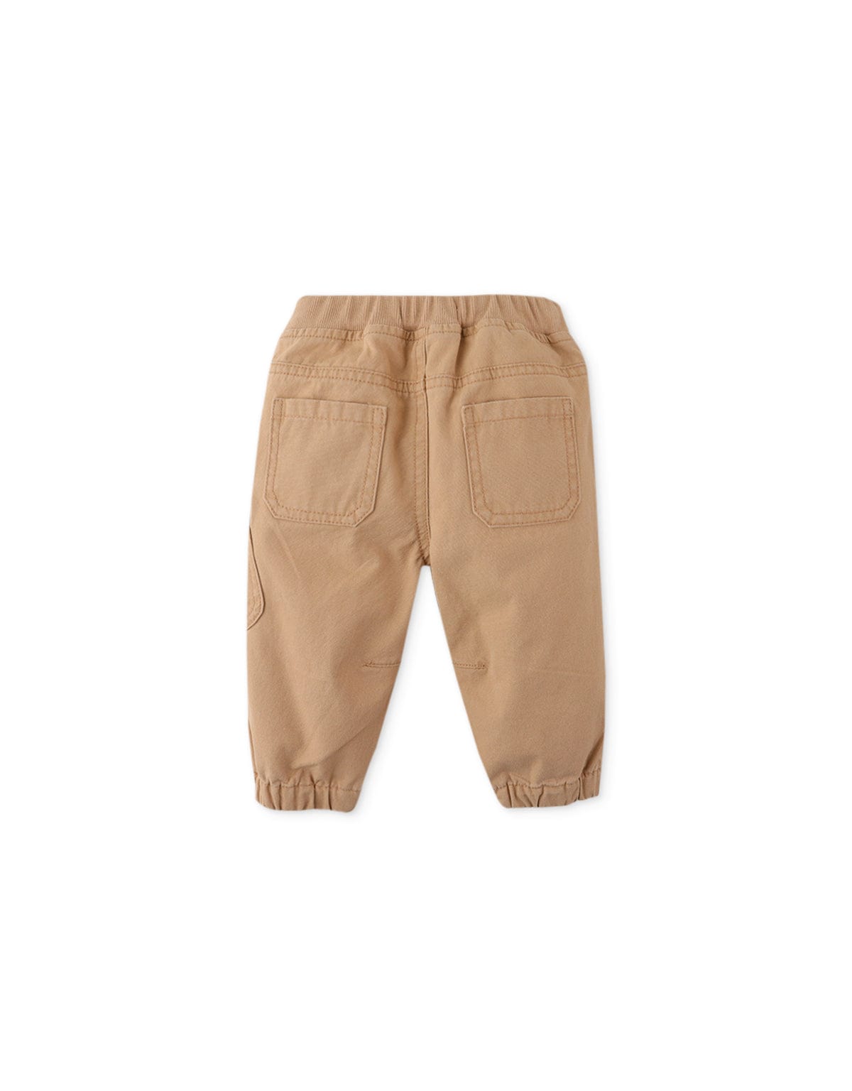 جينجرسنابس بنطلون واسع جيب جانبي برباط بيبي ولادي بني