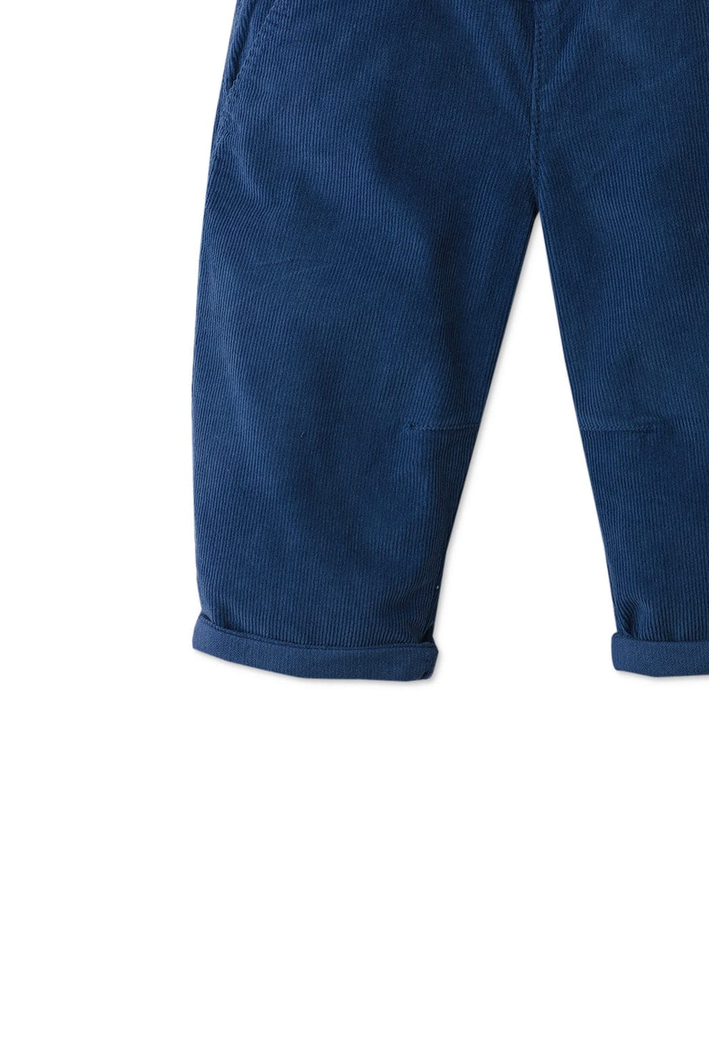 جينجرسنابس بنطلون بيبي أولاد سادة مضلع برباط - أزرق