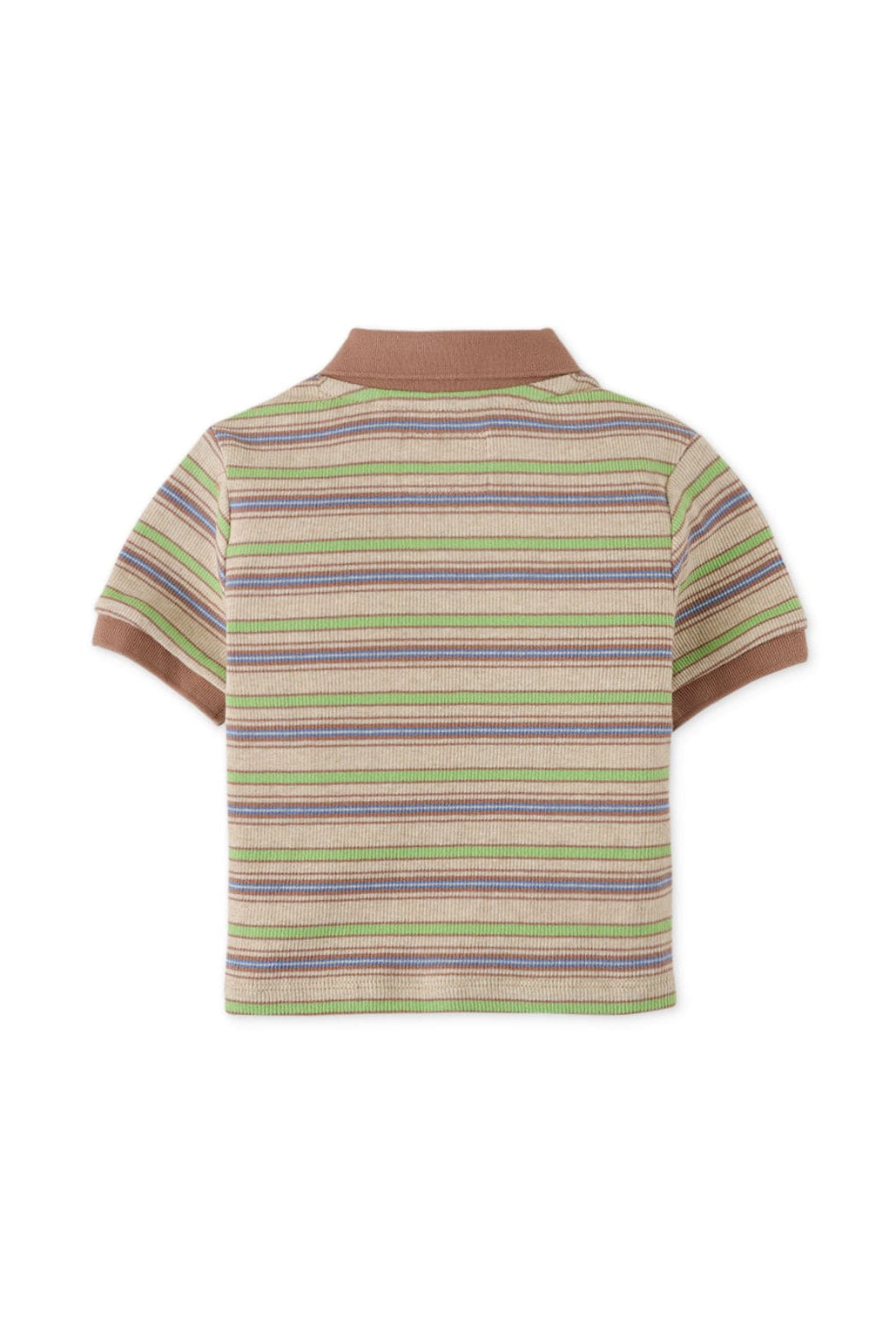 جينجرسنابس تيشيرت بولو مخطط بالعرض نص كم ولادي