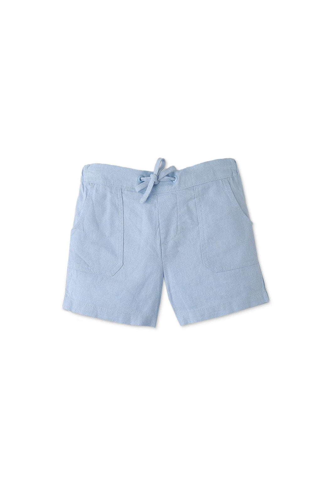 جينجرسنابس شورت قصير بجيوب أمامية برباط أمامي بيبي أولاد أزرق