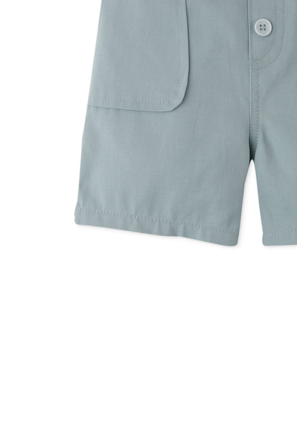 جينجرسنابس شورت بيبي ولاد سادة أزرق