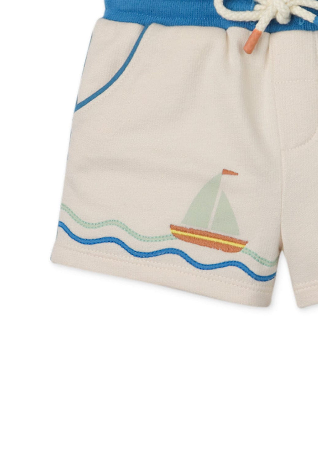 جينجرسنابس شورت بيبي ولادي برباط على الخصر