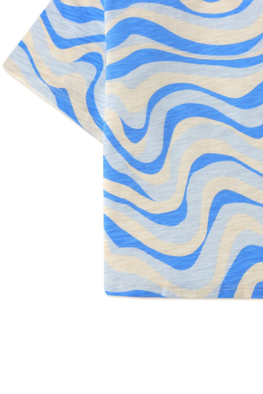 جينجرسنابس تيشيرت أولادي تاي داي أزرق برقبة دائرية أزرق