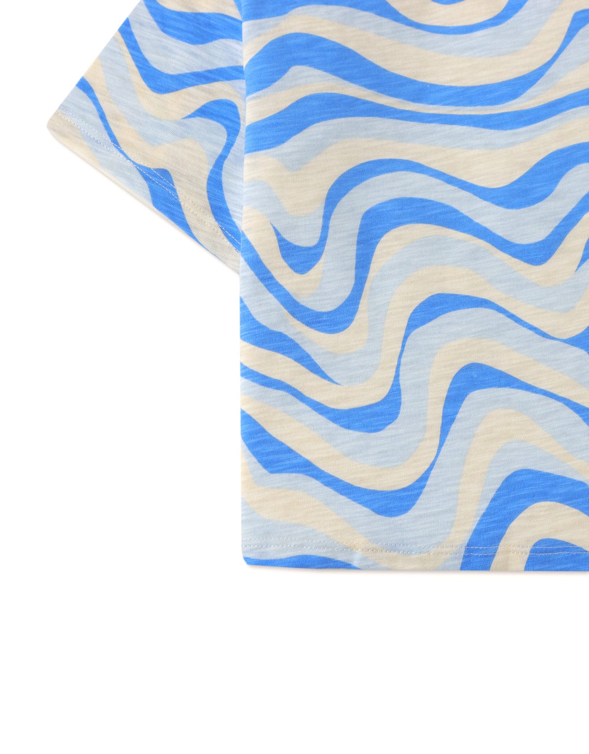 جينجرسنابس تيشيرت أولادي تاي داي أزرق برقبة دائرية أزرق