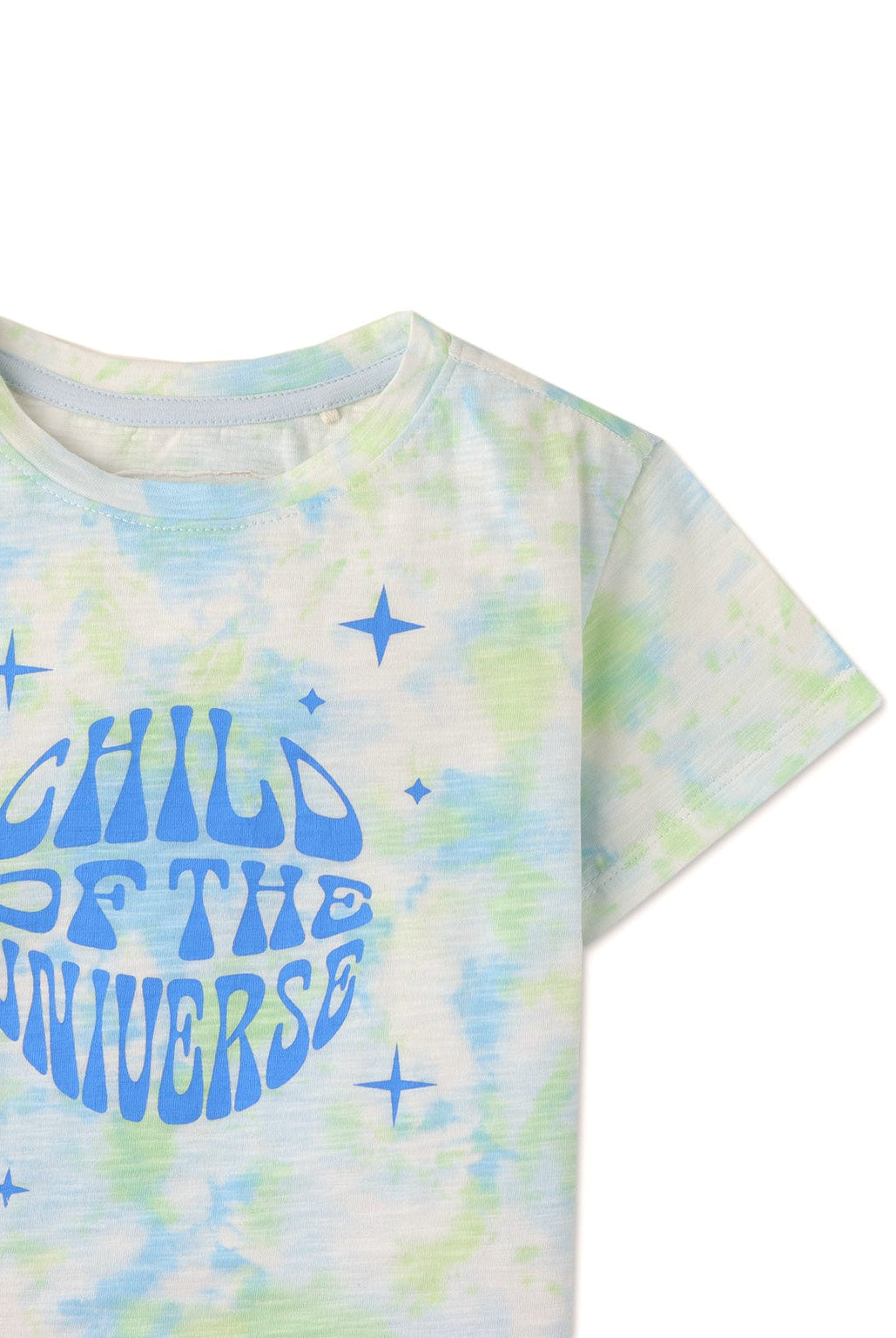 جينجرسنابس تيشيرت ولادي منقوش نص كم متعدد الألوان