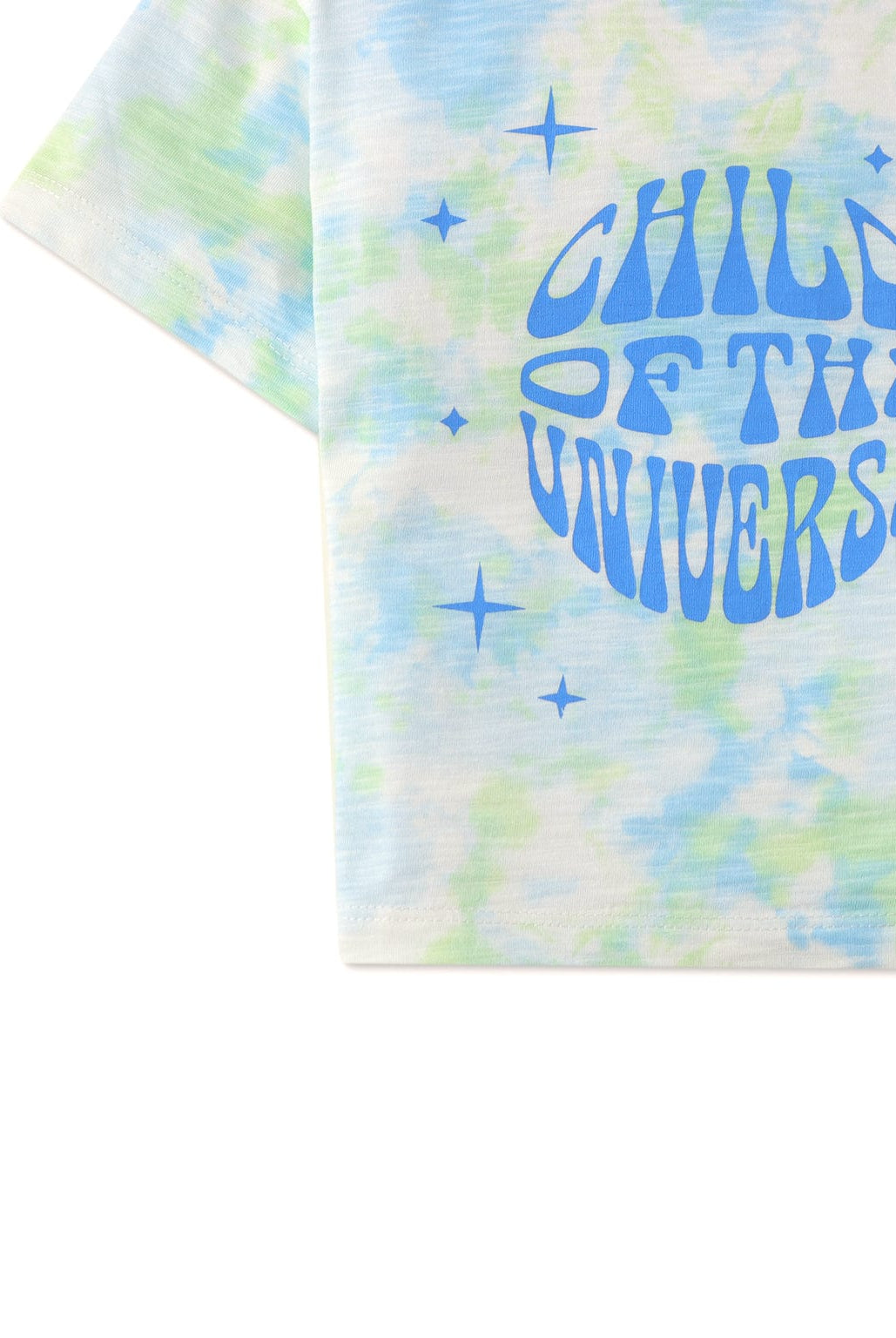 جينجرسنابس تيشيرت ولادي منقوش نص كم متعدد الألوان