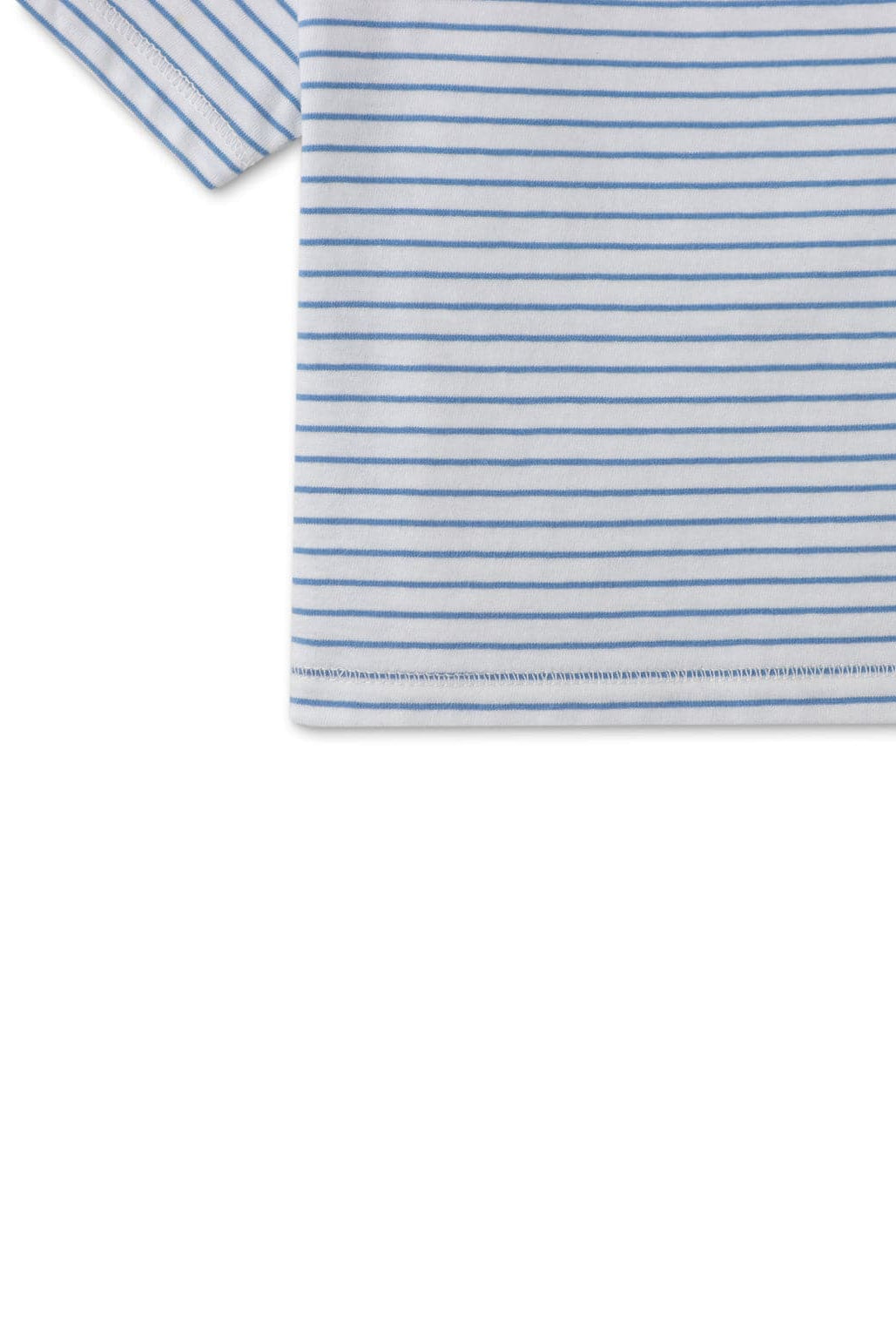 جينجرسنابس تيشيرت مخطط بالعرض نص كم بيبي أولاد أزرق