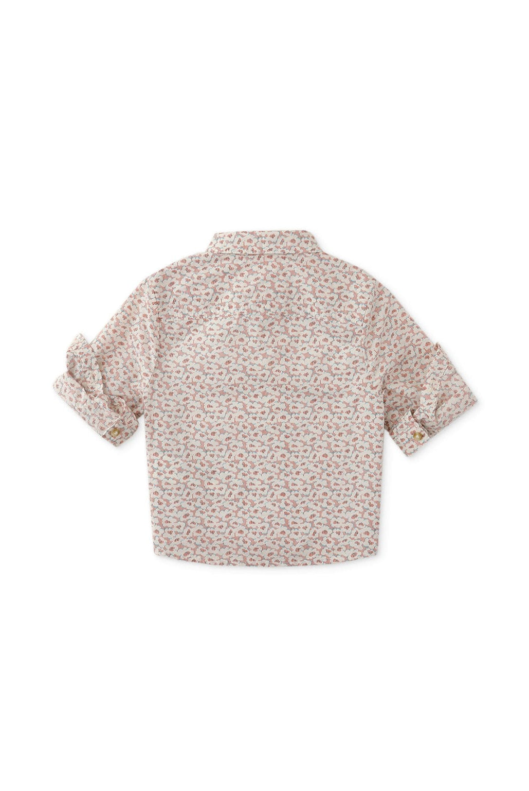 جينجرسنابس قميص بيبي ولادي بأزرار أمامية كم طويل متعدد الألوان