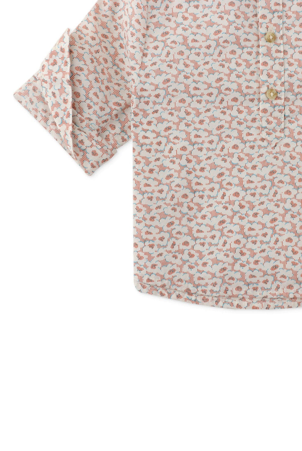 جينجرسنابس قميص بيبي ولادي بأزرار أمامية كم طويل متعدد الألوان