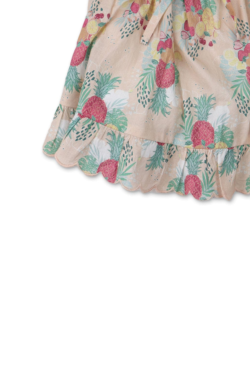 جينجرسنابس بلوزة بناتي رضع حمالات رفيعة منقوشة متعدد الألوان