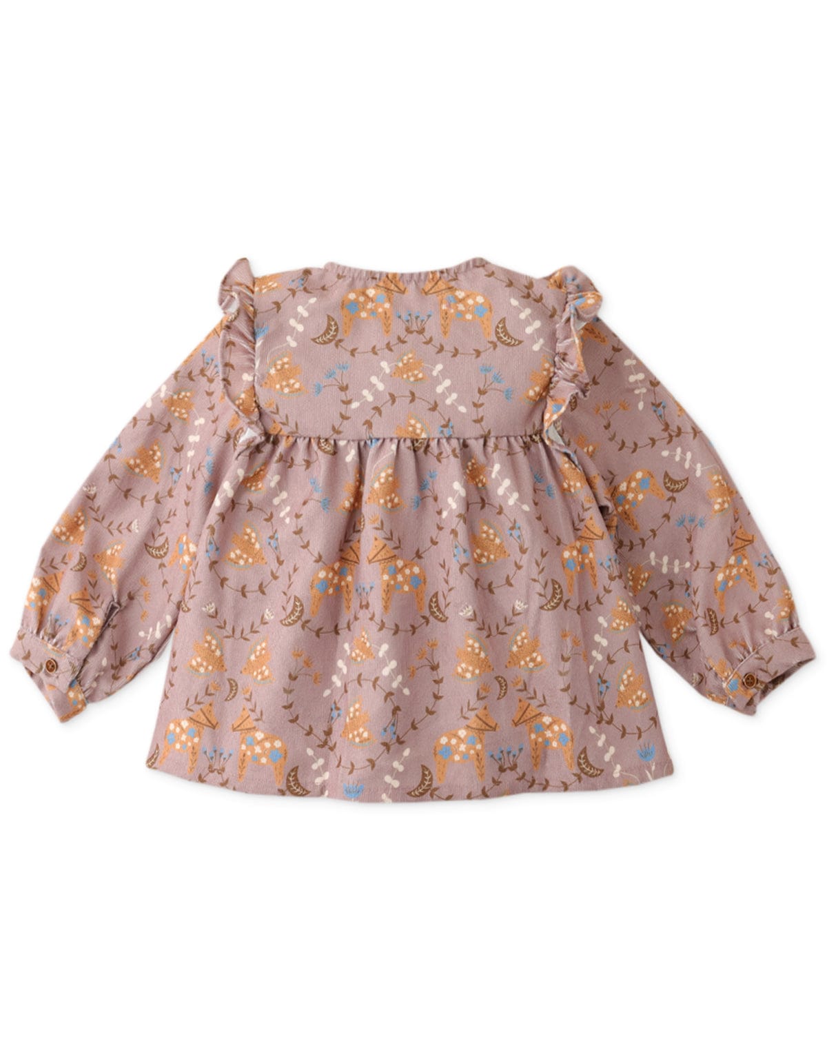 جينجرسنابس بلوزة بناتي رضع مشجرة متعدد الألوان