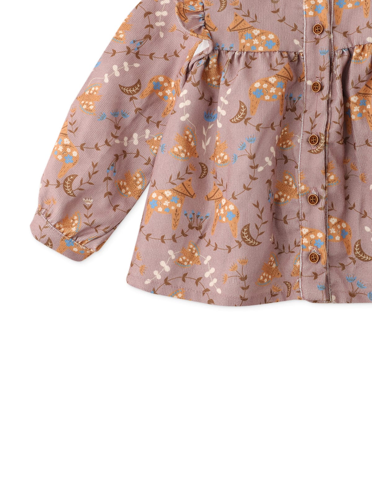 جينجرسنابس بلوزة بناتي رضع مشجرة متعدد الألوان