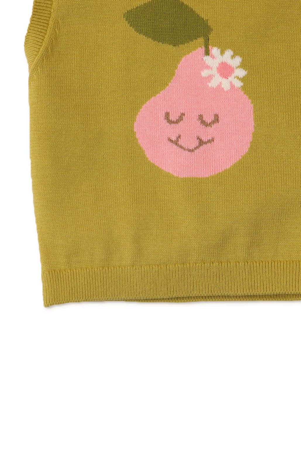 جينجرسنابس بلوزة كت مزينة بالفاكهة بيبي بناتي أخضر