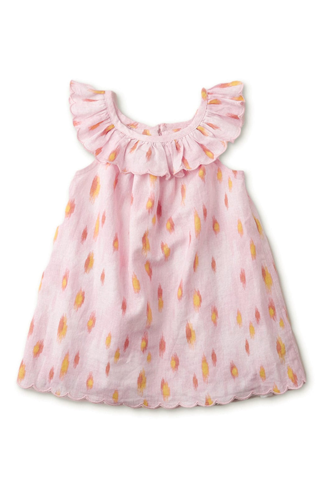 جينجرسنابس فستان رضع بناتي فراشة منقوش متعدد الألوان