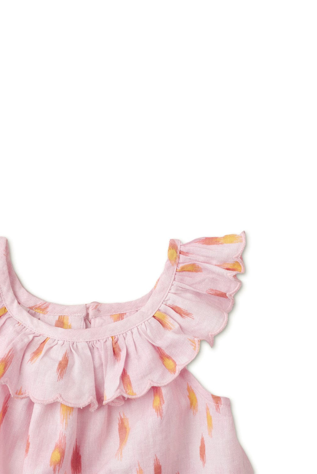 جينجرسنابس فستان رضع بناتي فراشة منقوش متعدد الألوان