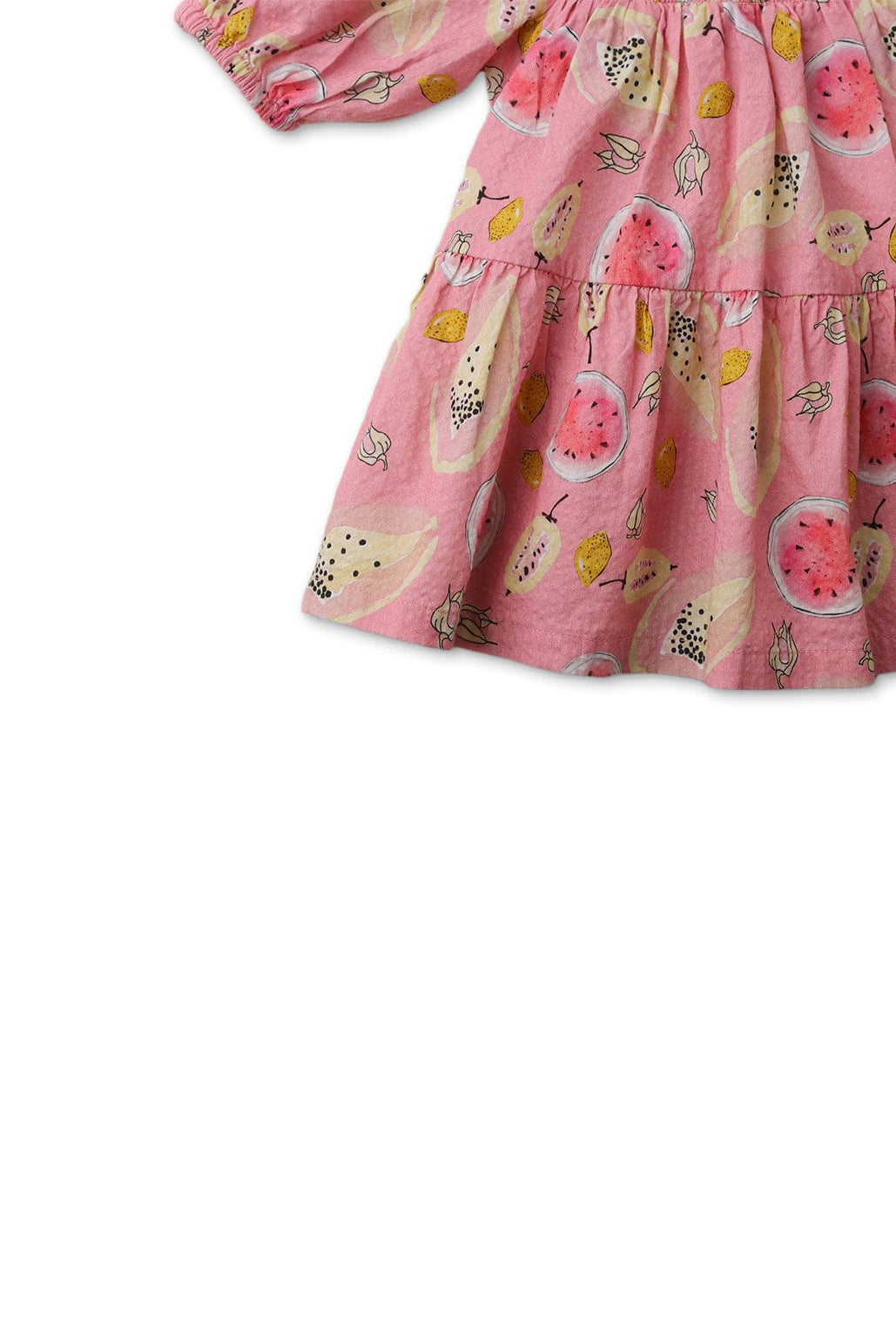 جينجرسنابس فستان رضع بناتي منقوش بصدر مطاطي متعدد الألوان