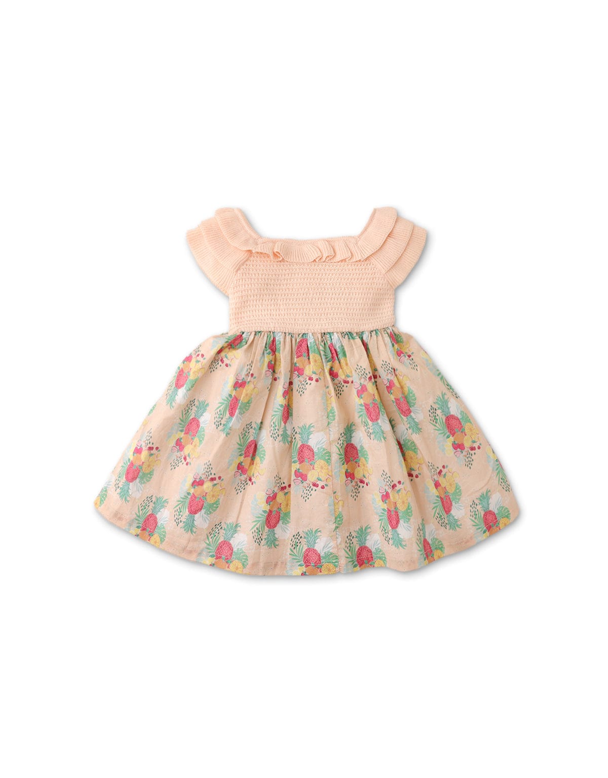 جينجرسنابس فستان رضع بناتي مشجر بكسرات متعدد الألوان