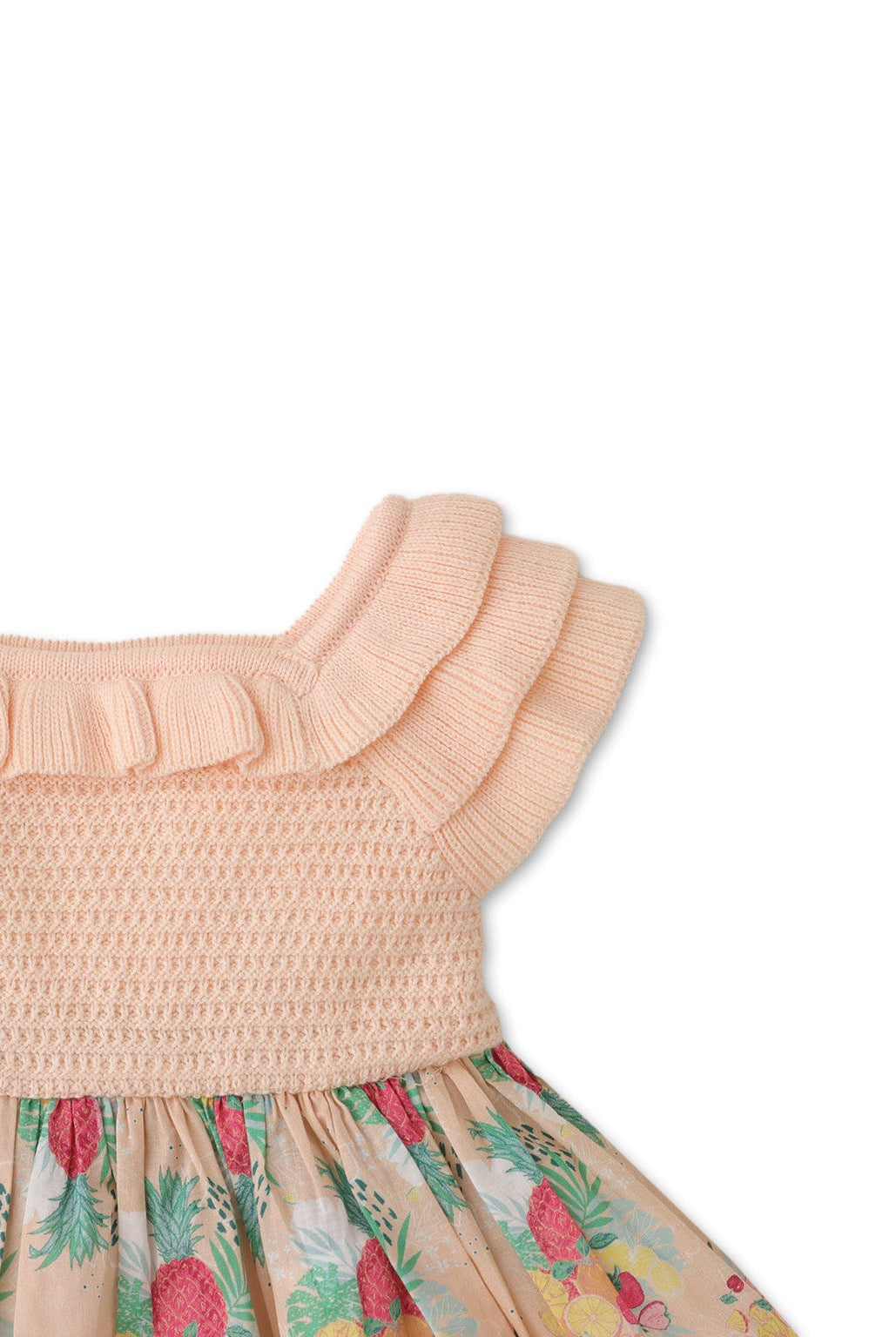 جينجرسنابس فستان رضع بناتي مشجر بكسرات متعدد الألوان