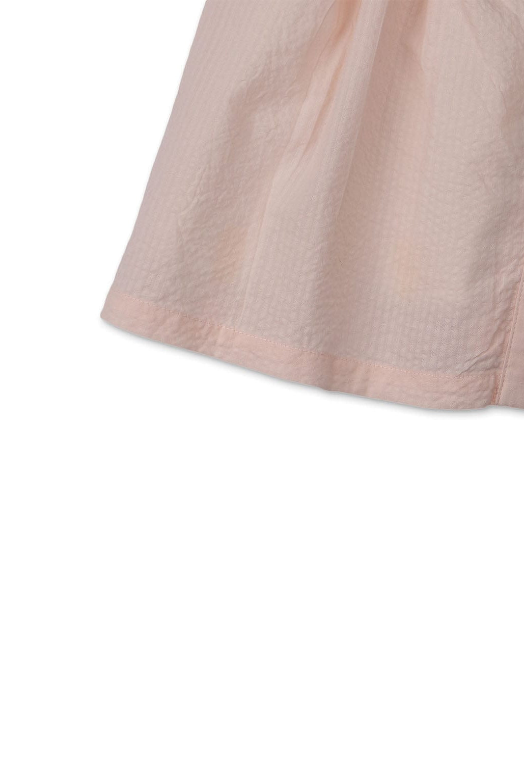 جينجرسنابس فستان بناتي رضع سادة مضلع من محيط الصدر وردي