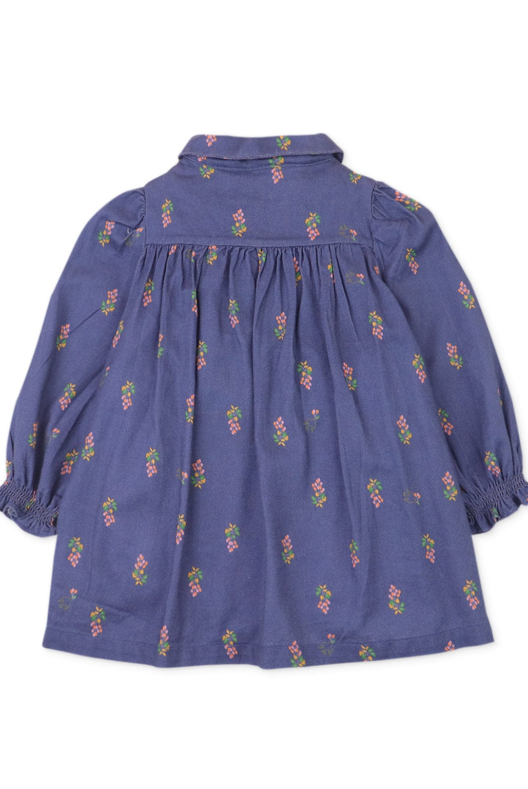 جينجرسنابس فستان بناتي رضع بازرار في محيط الصدر مع نقشة متعدد الألوان