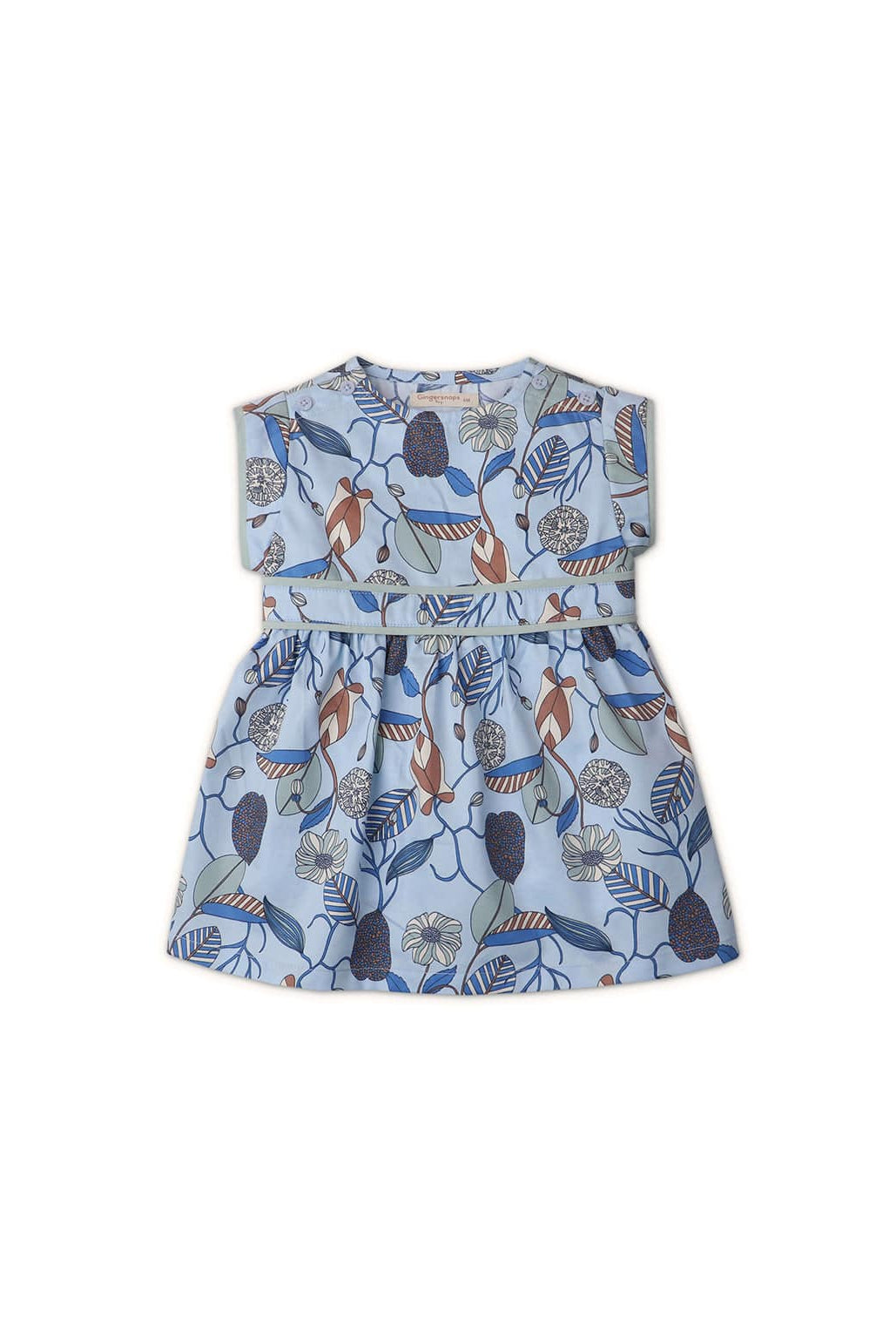 جينجرسنابس فستان منسوج بناتي رضع مشجر كت متعدد الألوان